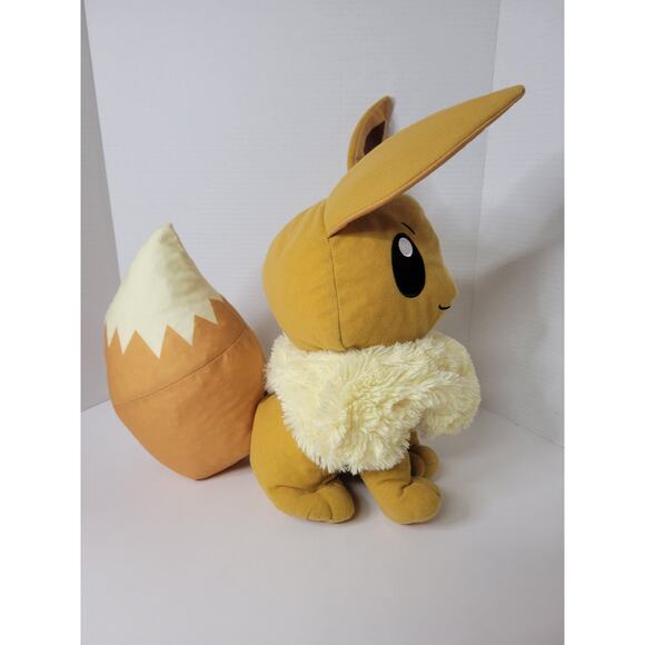 Pokemon‎ Eevee Large Plush Stuffed Animal Toy 13" - Picture 3 of 6